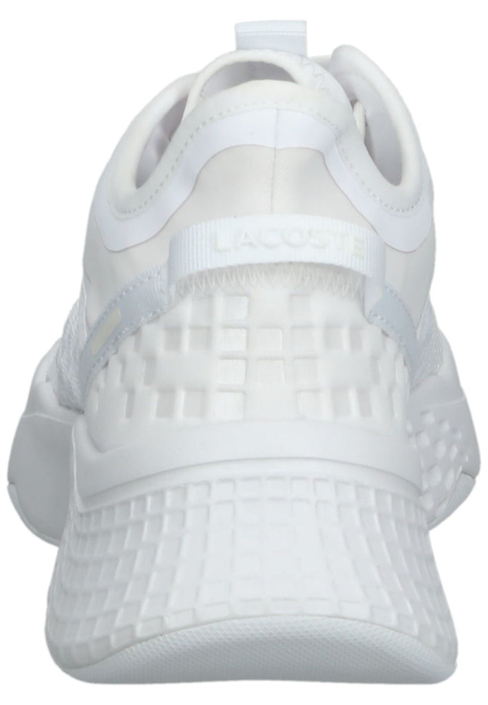 Lacoste Sneaker Lederimitat/Textil Weiß