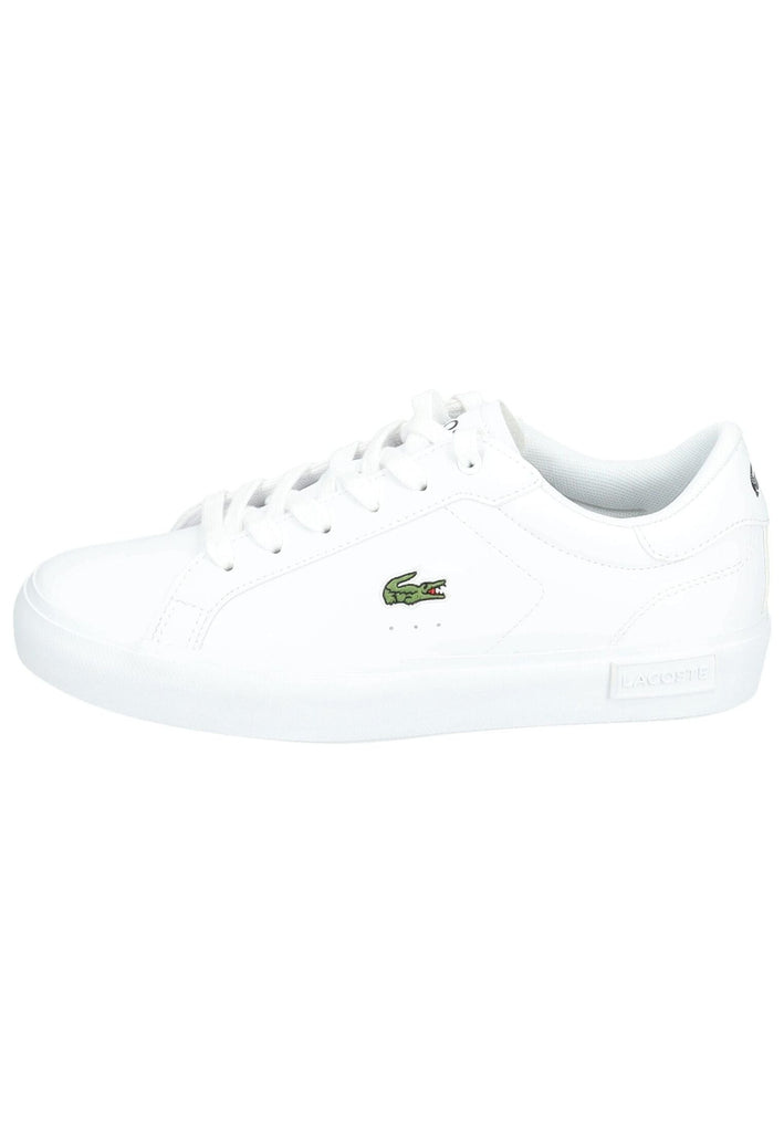 Lacoste Sneaker Lederimitat Weiß