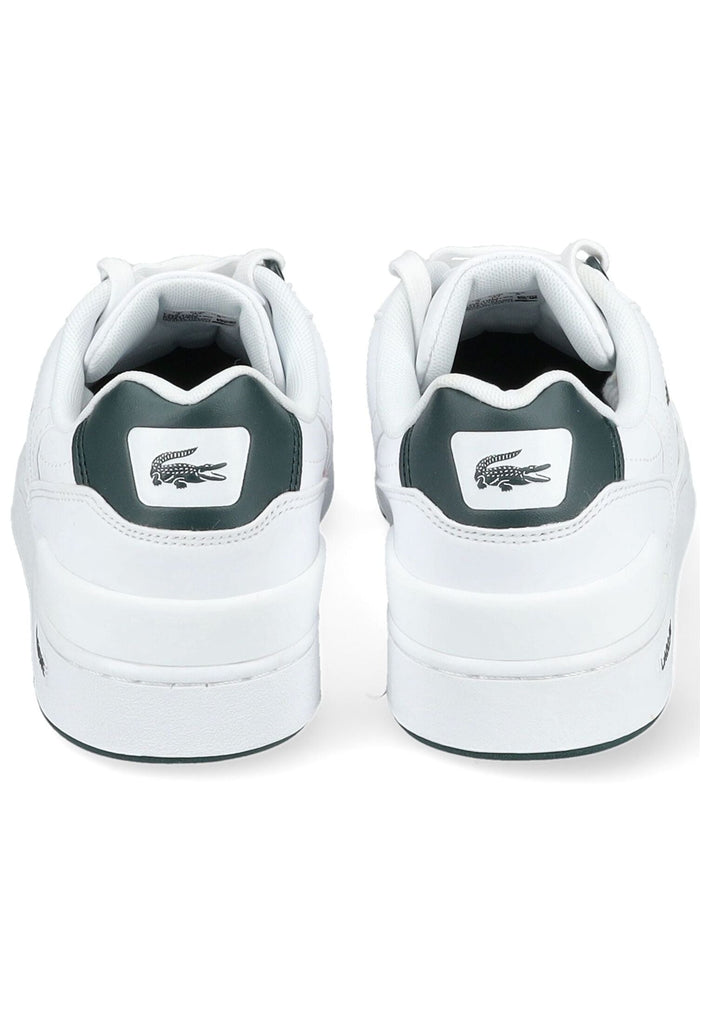 Lacoste Sneaker Lederimitat Weiß/Grün