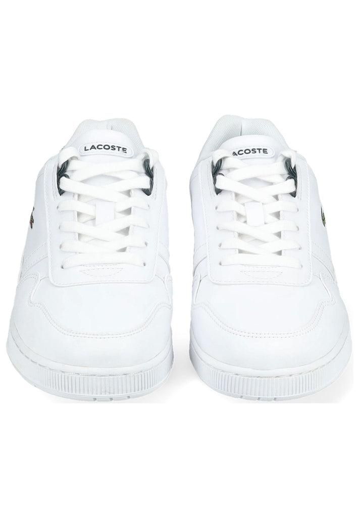 Lacoste Sneaker Lederimitat Weiß/Grün