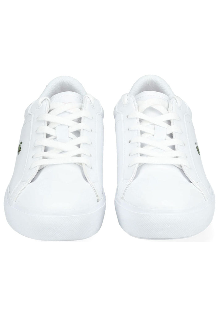 Lacoste Sneaker Lederimitat Weiß/Pink