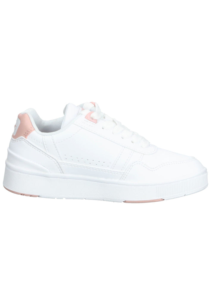 Lacoste Sneaker Lederimitat Weiß/Rosa