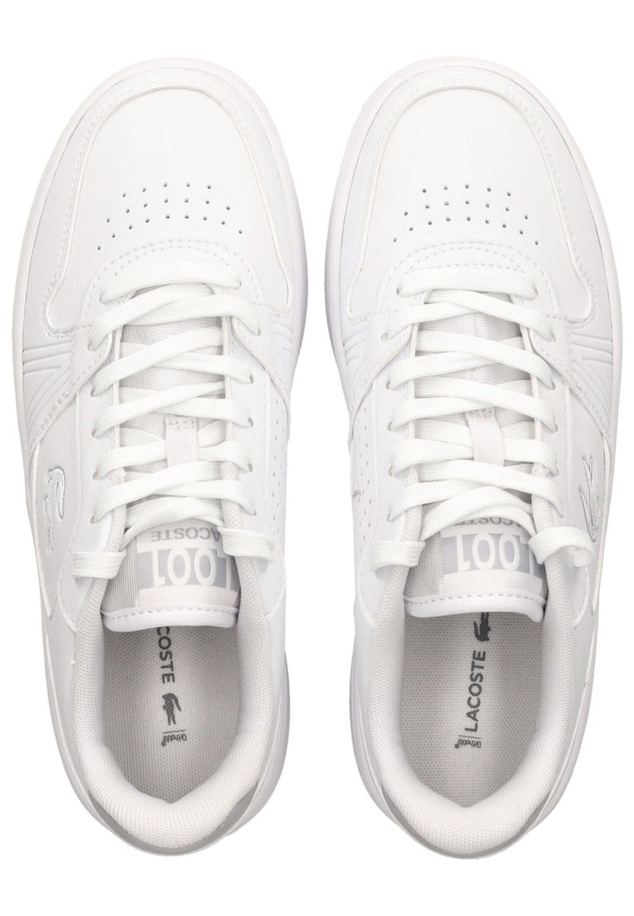 Lacoste Sneaker Lederimitat Weiß/Weiß