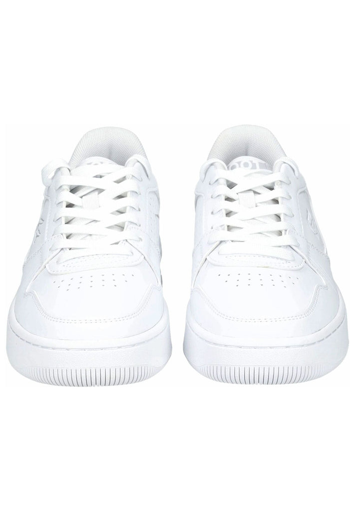 Lacoste Sneaker Lederimitat Weiß/Weiß