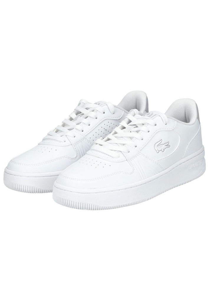 Lacoste Sneaker Lederimitat Weiß/Weiß