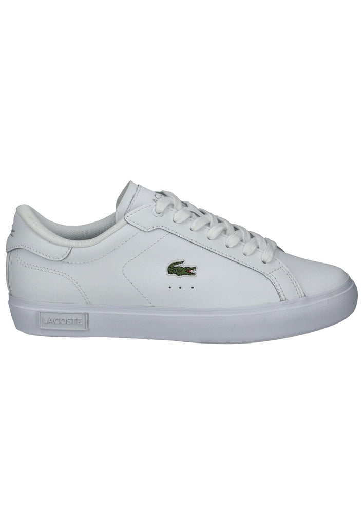 Lacoste Sneaker Lederimitat Weiß/Weiß