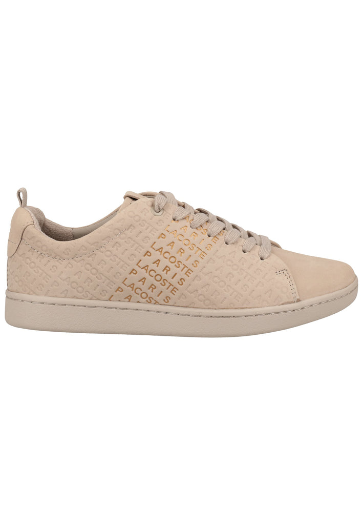 Lacoste Sneaker Nubukleder Grau
