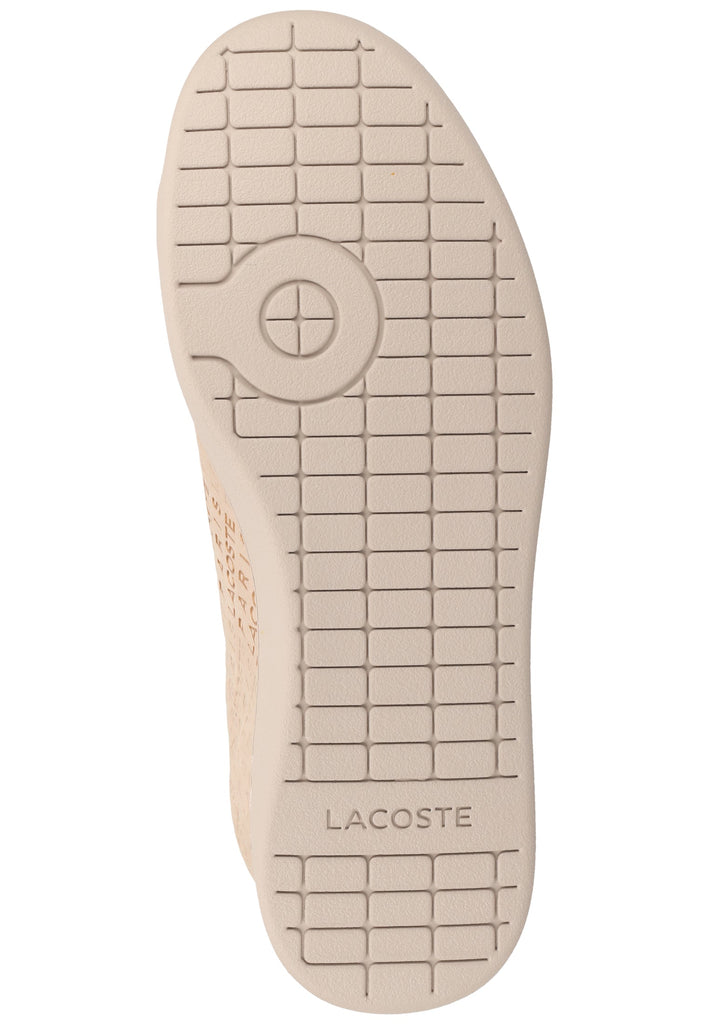 Lacoste Sneaker Nubukleder Grau