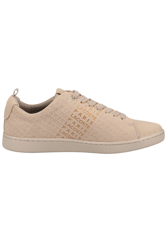 Lacoste Sneaker Nubukleder Grau