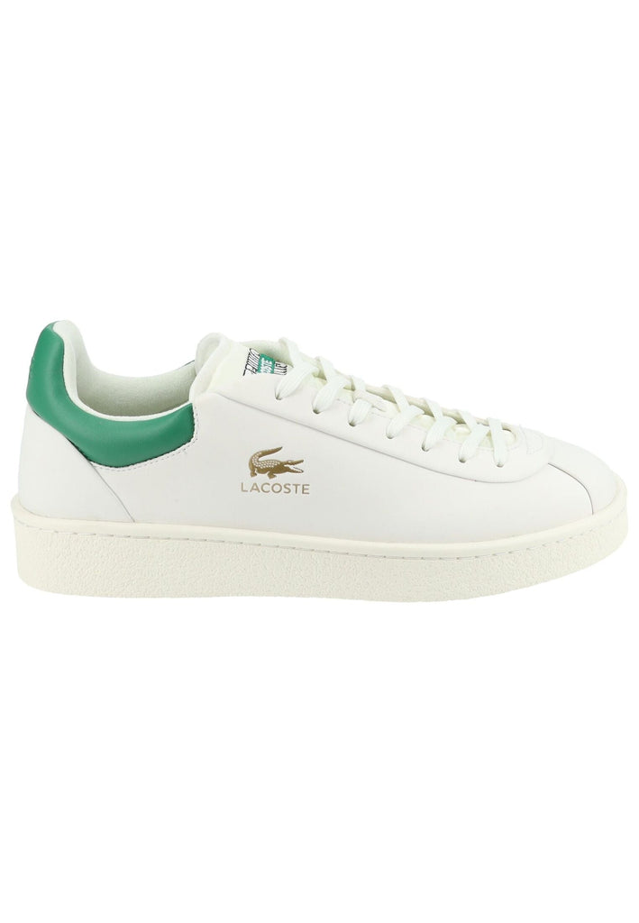 Lacoste Sneaker Nubukleder/Textil Weiß/Grün
