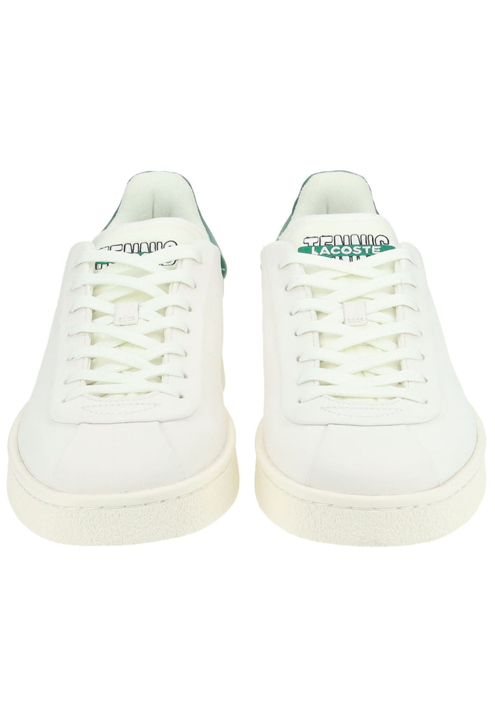 Lacoste Sneaker Nubukleder/Textil Weiß/Grün