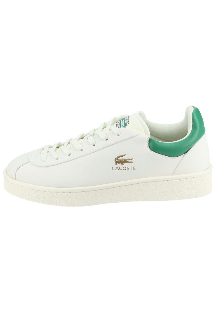 Lacoste Sneaker Nubukleder/Textil Weiß/Grün