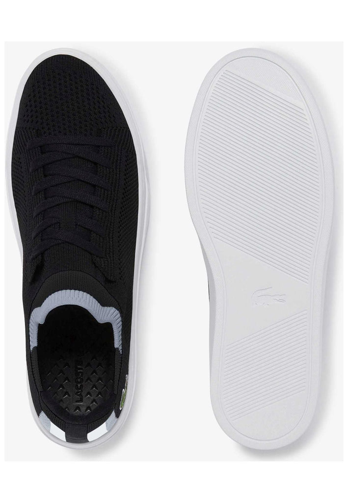 Lacoste Sneaker Textil Schwarz/Grau