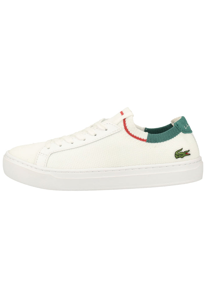 Lacoste Sneaker Textil Weiß/Grün