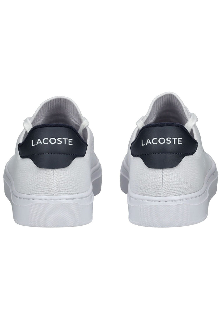 Lacoste Sneaker Textil Weiß/Navy