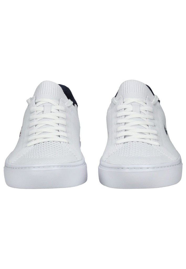 Lacoste Sneaker Textil Weiß/Navy