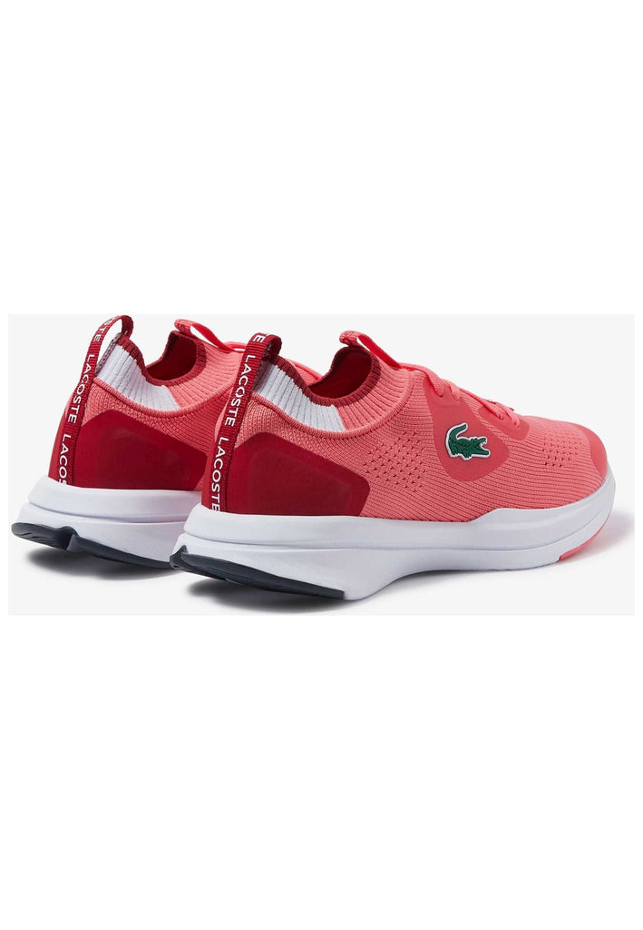 Lacoste Sneaker Textil Weiß/Pink