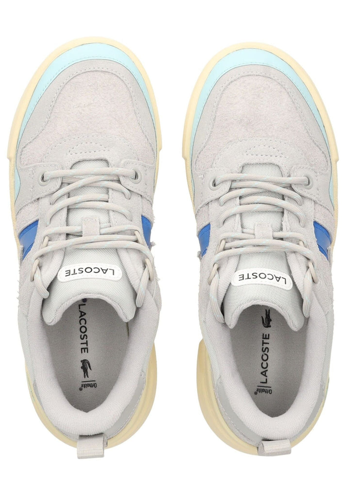 Lacoste Sneaker Veloursleder Grau/Blau