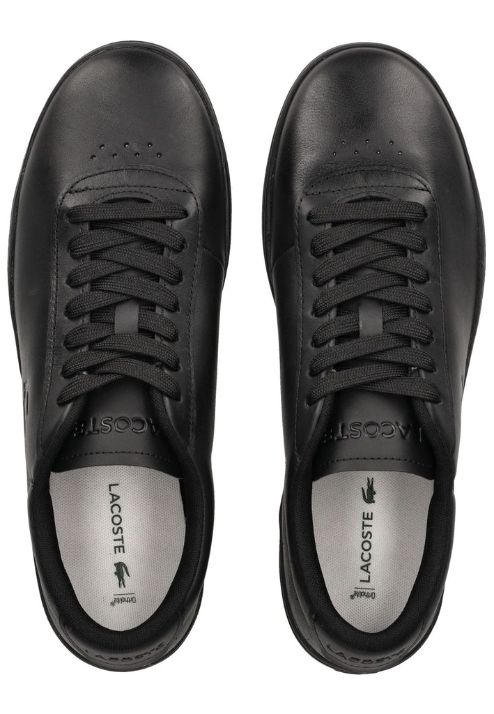 Lacoste Sneaker Veloursleder Schwarz/Schwarz