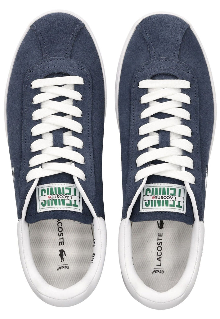 Lacoste Sneaker Veloursleder/Synthetik Navy/Weiß