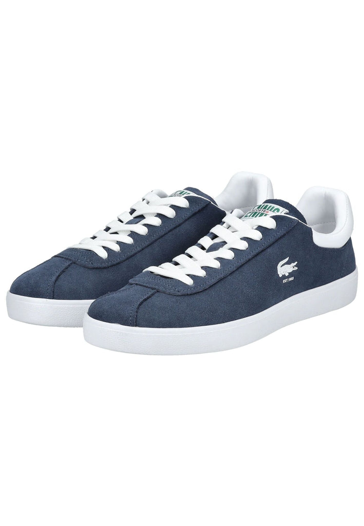 Lacoste Sneaker Veloursleder/Synthetik Navy/Weiß