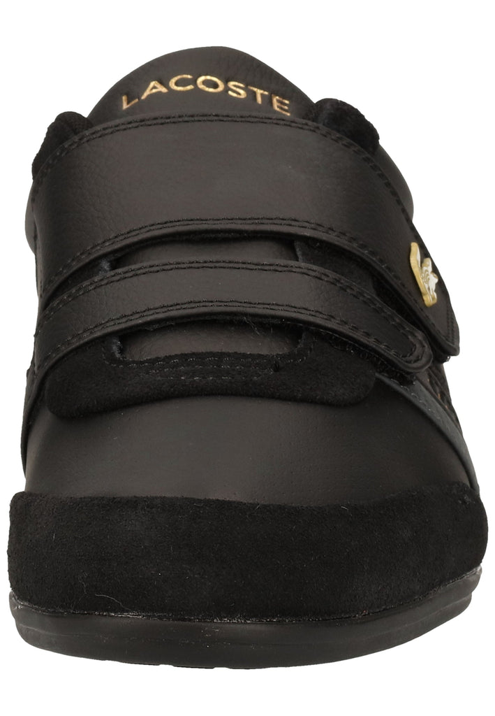 Lacoste Sneaker Veloursleder/Synthetik Schwarz/Grau