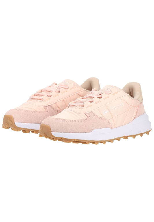 Lacoste Sneaker Veloursleder/Textil Hellpink