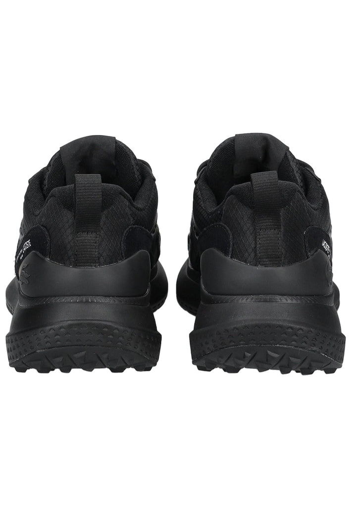 Lacoste Sneaker Veloursleder/Textil Schwarz/Schwarz