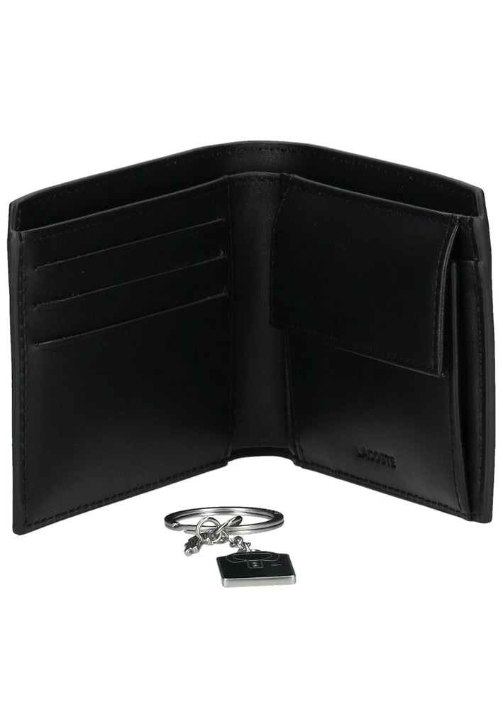 Lacoste Taschen Leder Schwarz/Grün