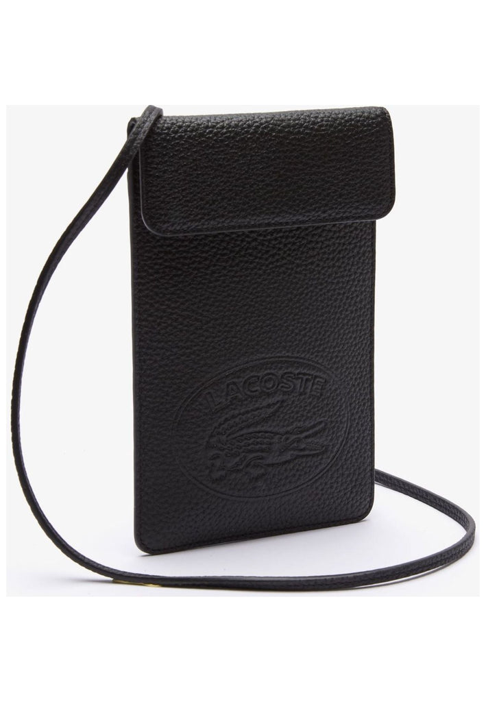 Lacoste Taschen Leder Schwarz