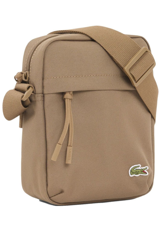 Lacoste Taschen Lederimitat Braun