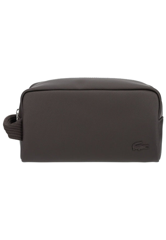 Lacoste Taschen Lederimitat Dunkelbraun