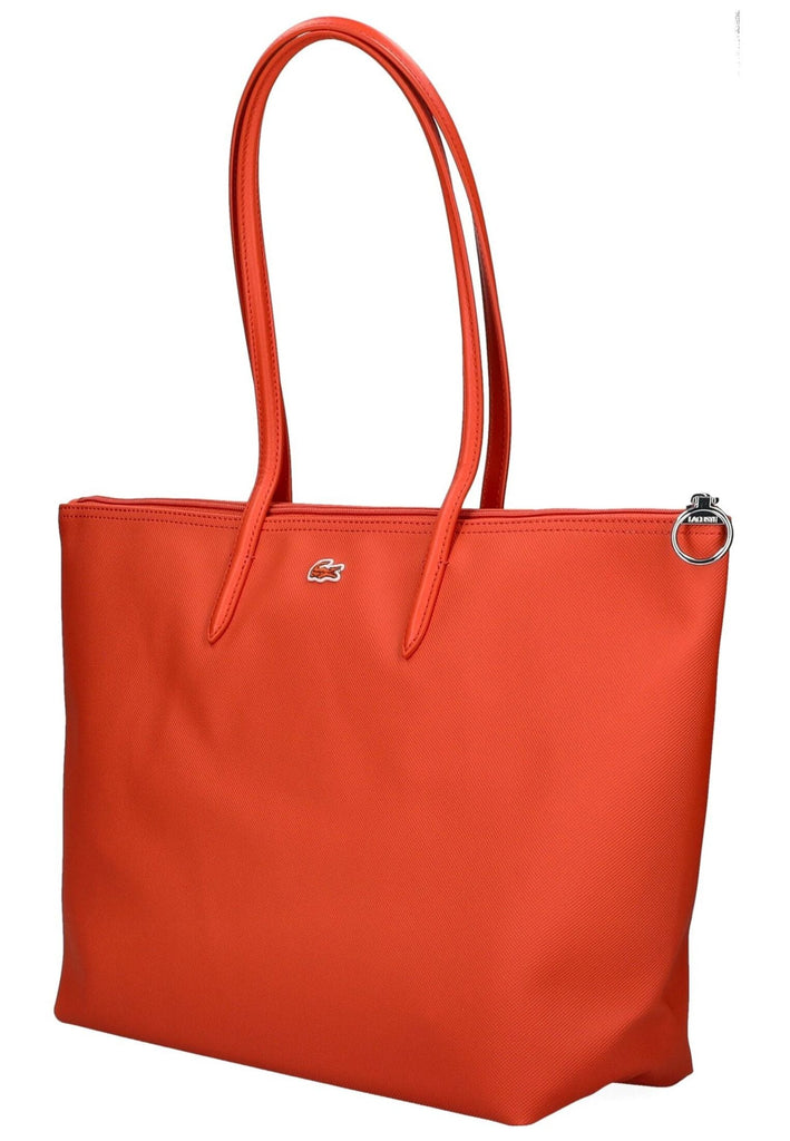 Lacoste Taschen Lederimitat Rot