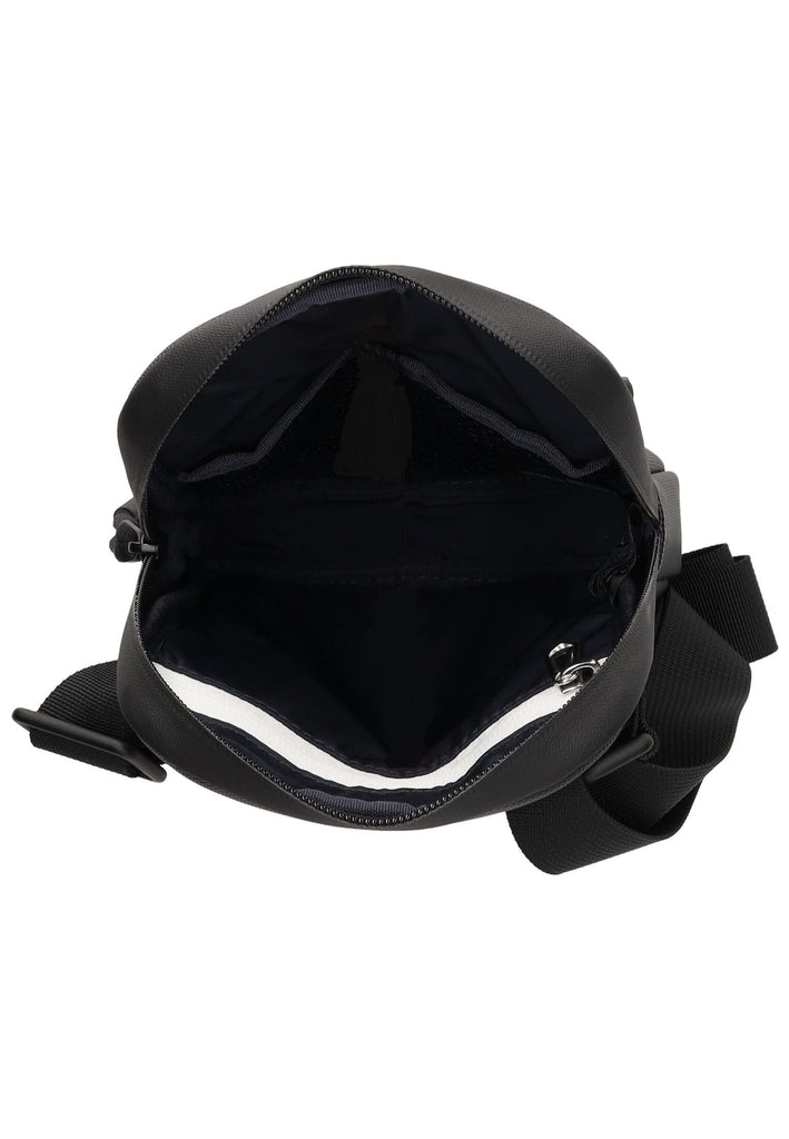 Lacoste Taschen Lederimitat Schwarz