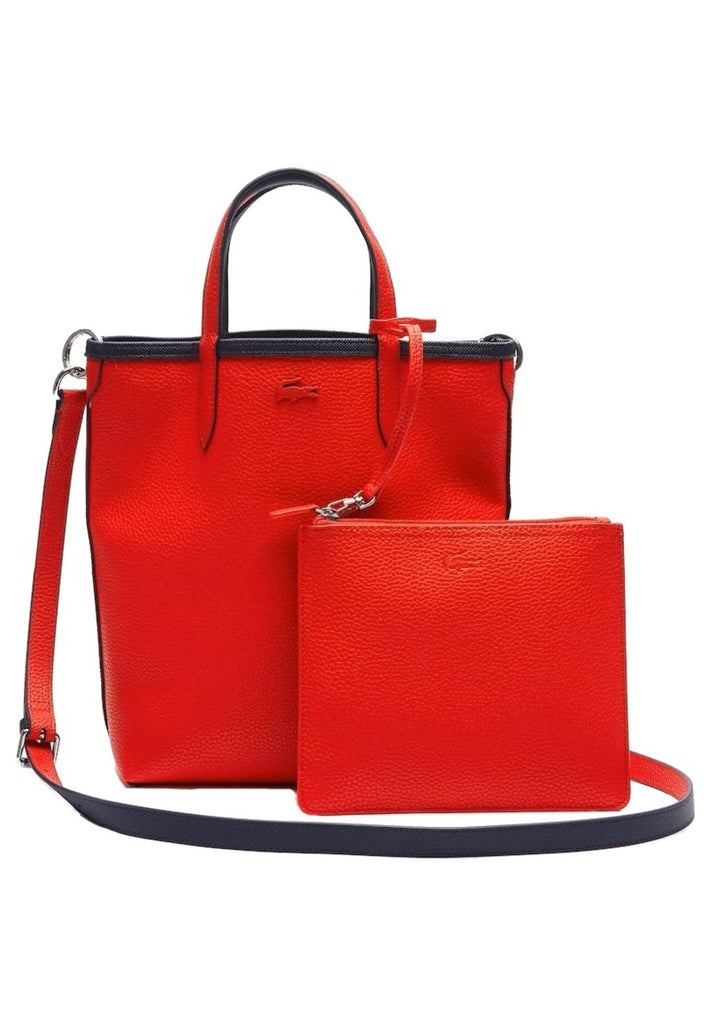 Lacoste Taschen Textil Blau/Rot