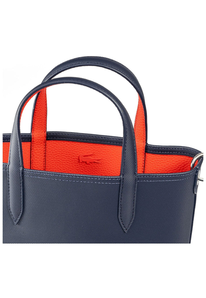 Lacoste Taschen Textil Blau/Rot