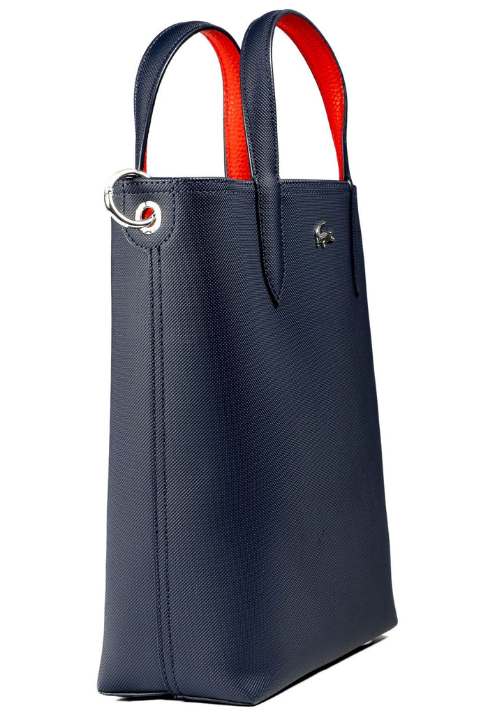 Lacoste Taschen Textil Blau/Rot