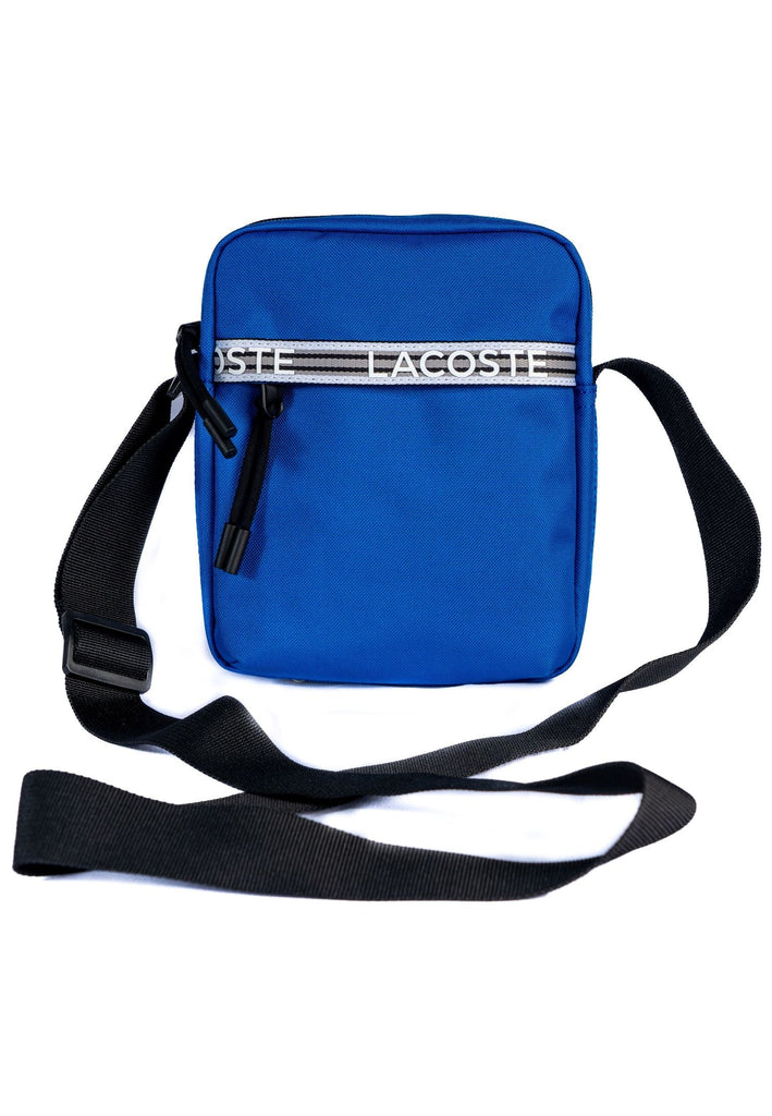 Lacoste Taschen Textil Blau/Weiß