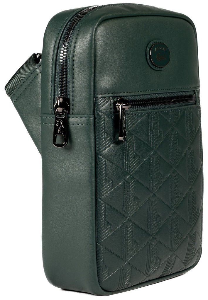 Lacoste Taschen Textil Grau