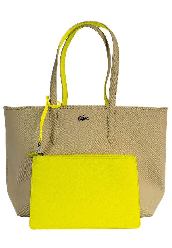 Lacoste Taschen Textil Hellbraun