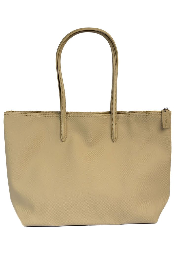 Lacoste Taschen Textil Hellbraun