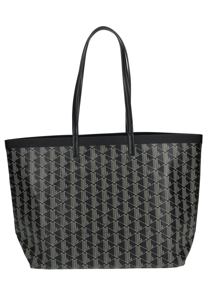 Lacoste Taschen Textil Schwarz/Beige