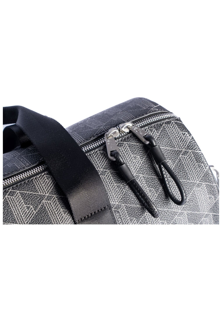 Lacoste Taschen Textil Schwarz/Grau