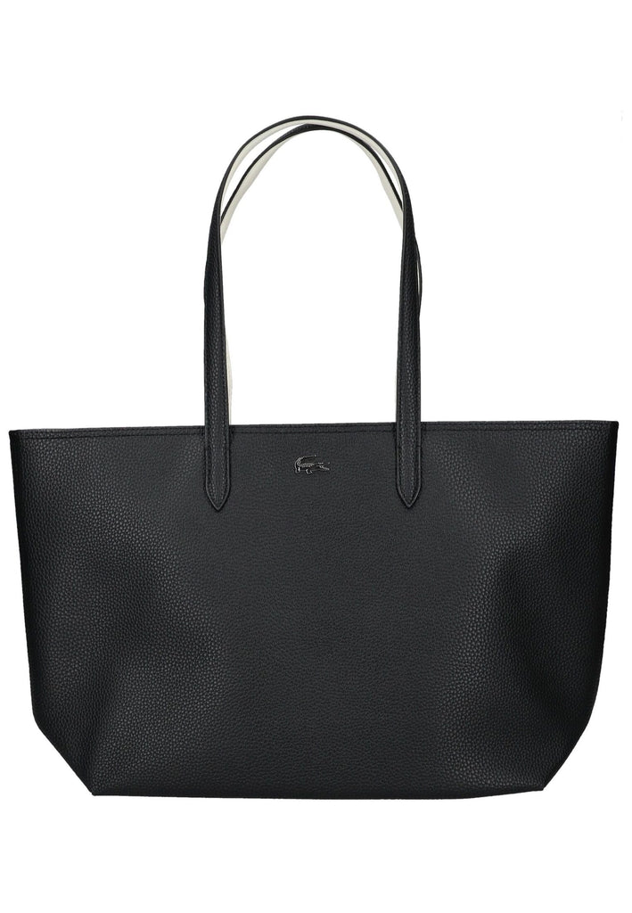 Lacoste Taschen Textil Schwarz/Weiß