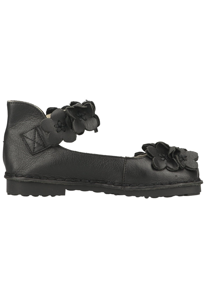 Laura Vita Ballerinas Leder Schwarz