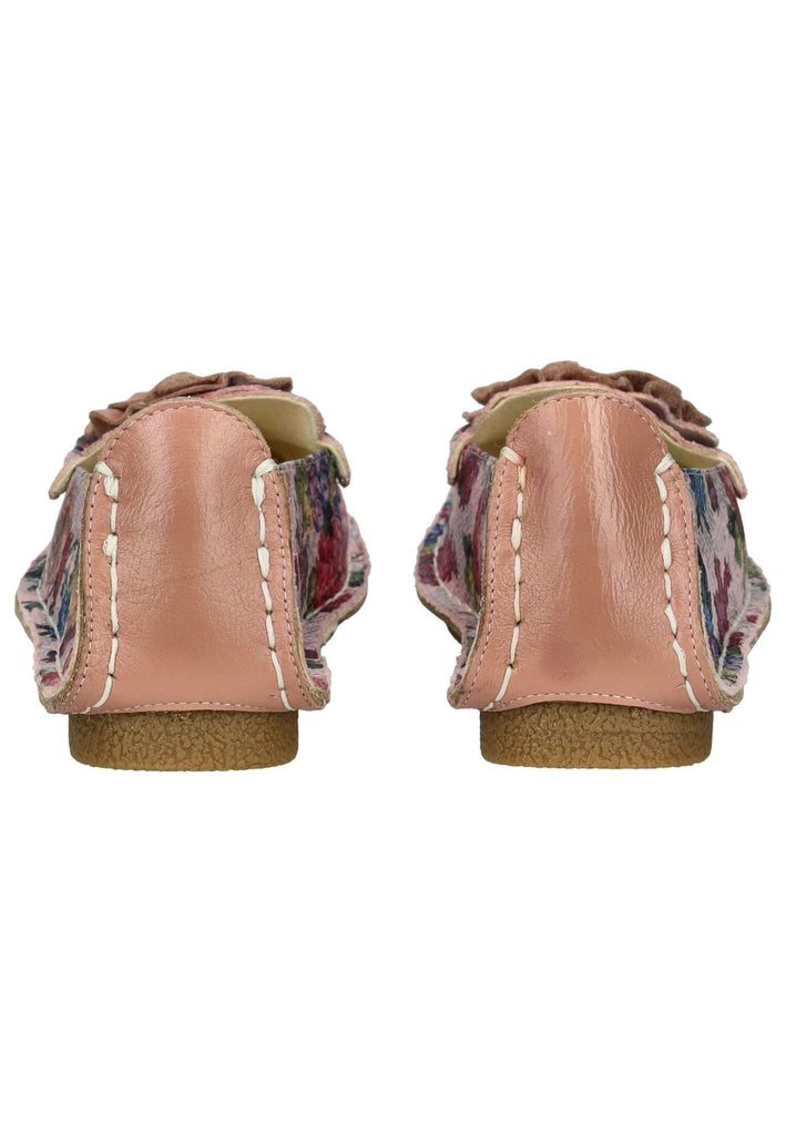 Laura Vita Ballerinas Leder/Textil Rose