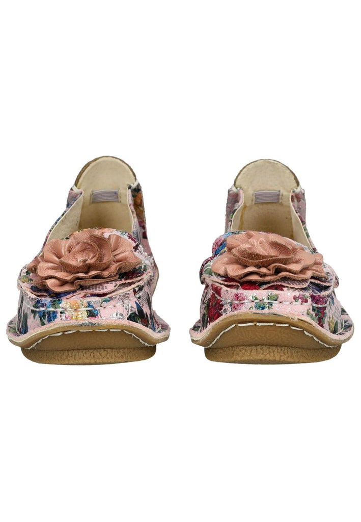 Laura Vita Ballerinas Leder/Textil Rose
