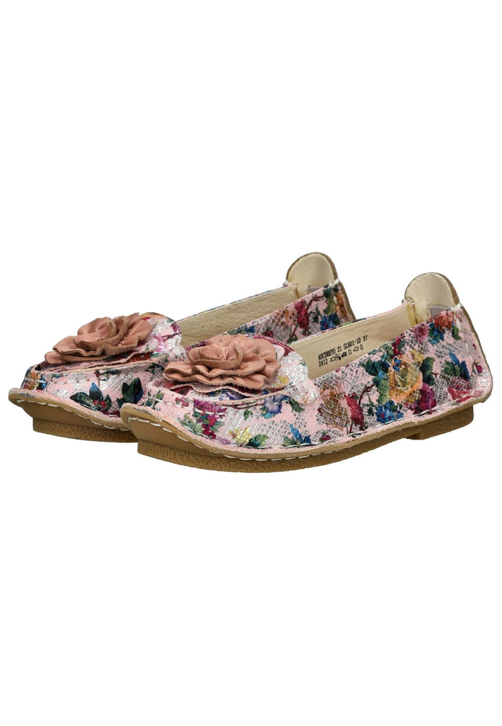 Laura Vita Ballerinas Leder/Textil Rose