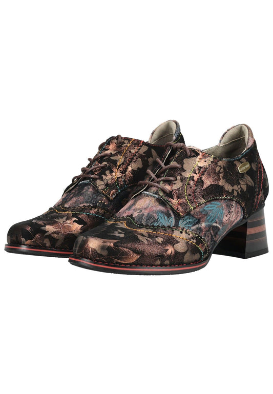Laura Vita Halbschuhe Leder/Textil Bronze