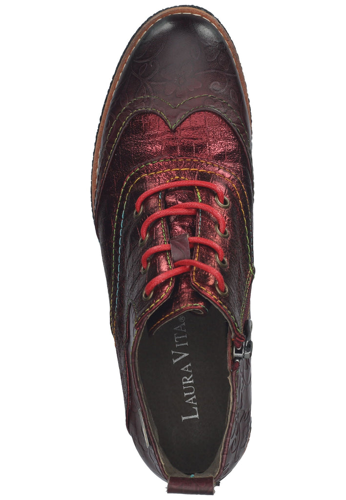 Laura Vita Halbschuhe Leder/Textil Rosa